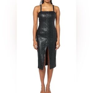 Ramy Brook Black Miley Dress